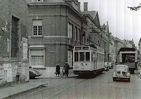 Image illustrative de l’article Ligne de tramway D Courtrai Station-État - Deerlijk Station