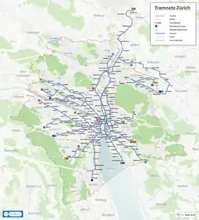 Image illustrative de l’article Tramway de Zurich