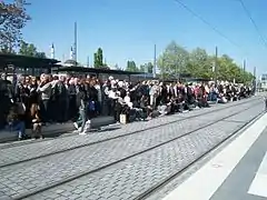 Autre vue des quais le jour de l'extension