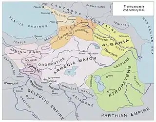 Caucase-Sud, 100-200