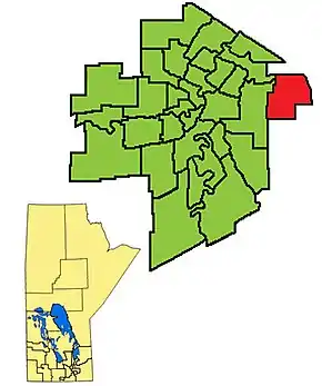 Carte de la circonscription