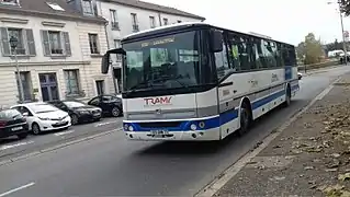 Irisbus Axer 12M C956.10.1074 no 10717 du réseau Tramy à Meaux.