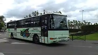 Irisbus Recreo à Meaux en 2017.