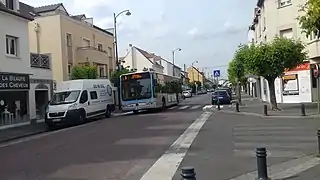 Mercedes Citaro Facelift n°74033 sur la ligne B à Pontault-Combault.