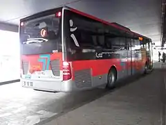 Mercedes Intouro de Transdev TVF à l'aéroport de Roissy - Charles-de-Gaulle.