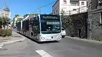 Le Citaro G C2 no 74347 appartenant à Transdev Vaux-le-Pénil à Melun sur la ligne E.