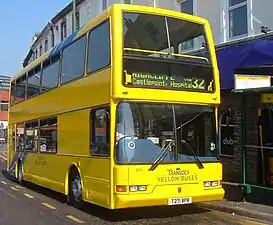 Un autobus Transdev à Bournemouth.