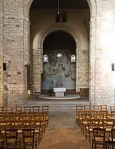 Arcades du transept.