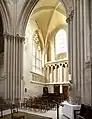 Le transept nord de l’église Notre-Dame-des-Labours.