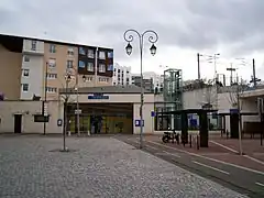 Place de la gare.