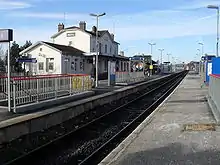 La gare de Longueville.