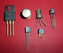 Quelques modèles de transistors.