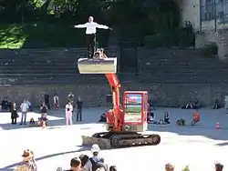 Transports exceptionnels, ballet donné en 2012 aux Arènes de Lutèce, Paris