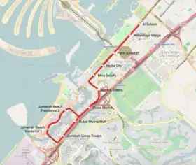 Image illustrative de l’article Tramway de Dubaï