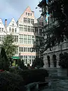 Maisons de guildes à Anvers (Belgique).