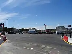 Travaux de la gare RER E de la Porte Maillot en juillet 2017.