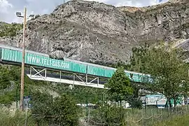 Site de  la descenderie de Saint-Martin-de-la-Porte.