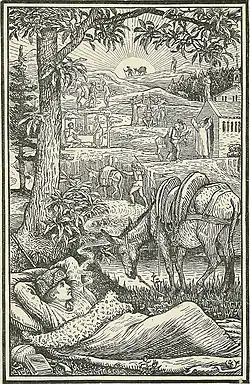 Image illustrative de l’article Voyage avec un âne dans les Cévennes