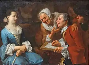 La Séance de pause, 1754musée du Louvre