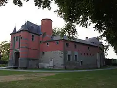 Le château de Trazegnies.