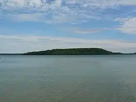 Île Treasure vue du sud