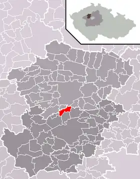 Localisation de Třebichovice