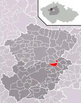 Localisation de Třebusice