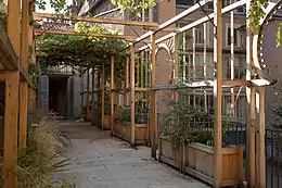 Pergola du musée Stendhal (Grenoble).