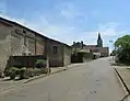 La rue principale et l'église.