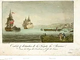 illustration de HMS Adamant (1780)