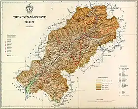 Localisation de Trencsén