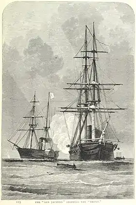 illustration de RMS Trent