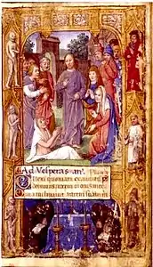 Résurrection de Lazare. fol. 102.