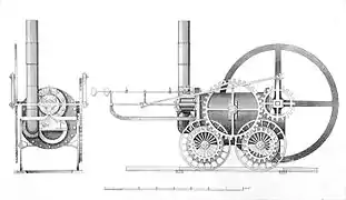 Locomotive Trevithick, 1802