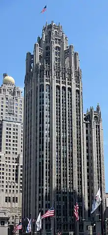 Photographie de la Tribune Tower.