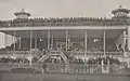 Tribune de l'hippodrome de Pau en 1899