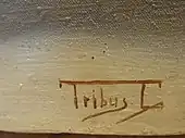 signature de Giuseppe Tribus