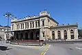 La gare centrale de Trieste (vue latérale).