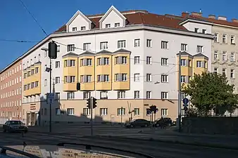 Immeuble dans la Triester Straße