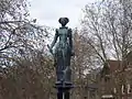 La statue (érigée vers 1955) de Trijn van Leemput à Utrecht.