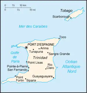 Description de l'image Trinidad-et-Tobago carte fr.png.