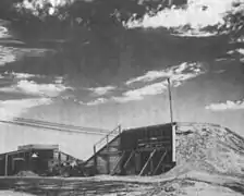 Le bunker S-10,000 utilisé par les observateurs.
