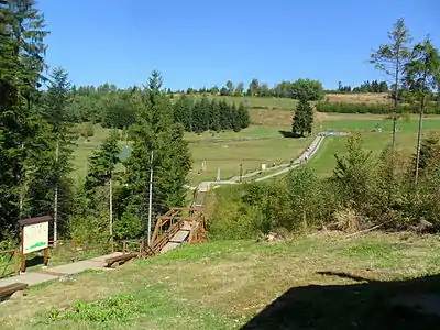 Tripoint entre la Pologne, la Slovaquie et la Tchéquie.