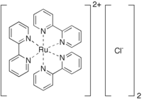 Image illustrative de l’article Chlorure de tris(bipyridine)ruthénium(II)