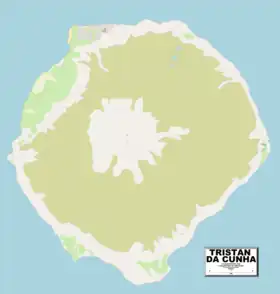 (Voir situation sur carte : île Tristan da Cunha)