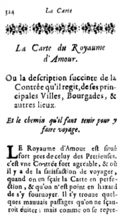 Image illustrative de l’article Carte du royaume d'Amour