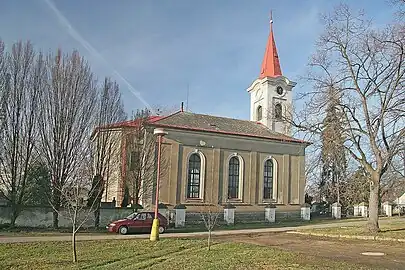 Trnávka : église évangélique.