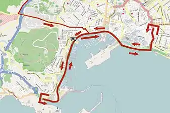 Trofeo Playa de Palma-Palma 2015, derniers kilomètres.