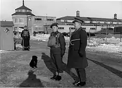 Camp militaire, parc de l'Exposition, Trois-Rivières, 1942.