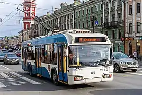 Image illustrative de l’article Trolleybus de Saint-Pétersbourg